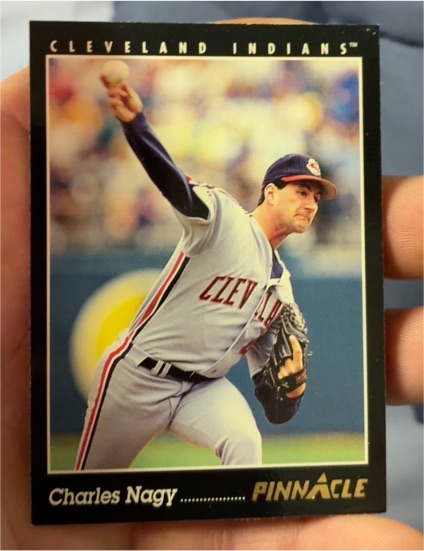 1993 Pinnacle #65 Charles Nagy — front