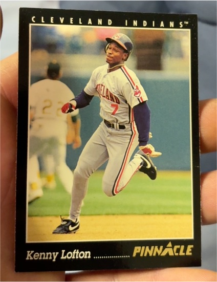 1993 Pinnacle #40 Kenny Lofton — front
