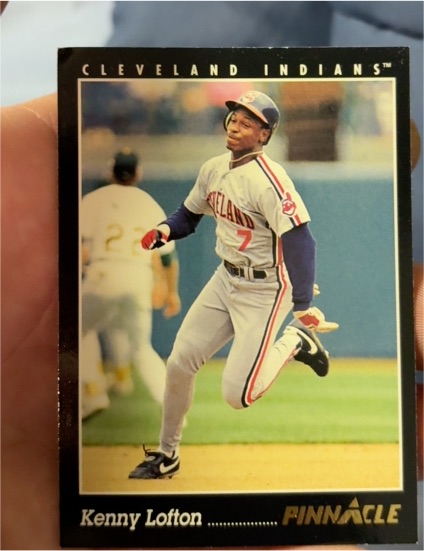 1993 Pinnacle #40 Kenny Lofton — front
