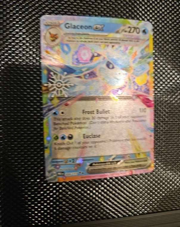 2025 Pokémon TCG Prismatic Evolutions #026 Glaceon EX — front
