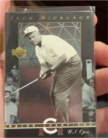 2003 Upper Deck Major Champions #MC-4 Jack Nicklaus — front