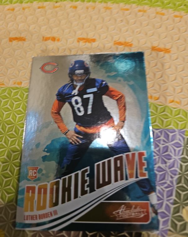 2025 Panini Absolute #RW-LBN Luther Burden III Rookie Wave — front