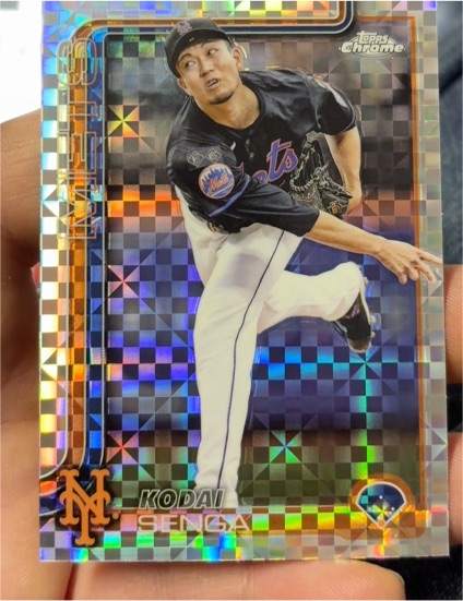 2025 Topps Chrome #246 Kodai Senga — front