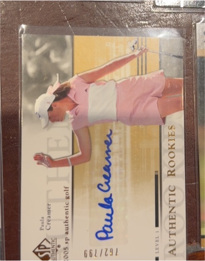 2005 Upper Deck SP Authentic #162/799 Paula Creamer — front