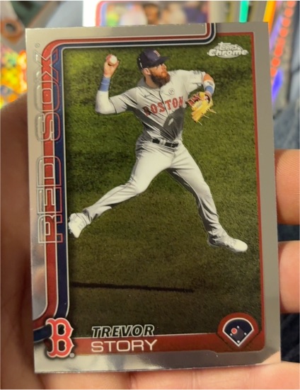 2025 Topps Chrome #232 Trevor Story — front