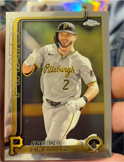 2025 Topps Chrome #243 Spencer Horwitz — front