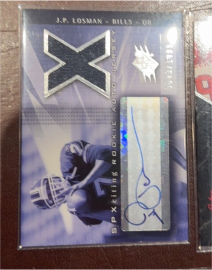 2004 Upper Deck SPx #212 J.P. Losman — front