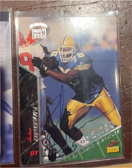 1995 Signature Rookies #28 Hicham El-Mashtoub — front