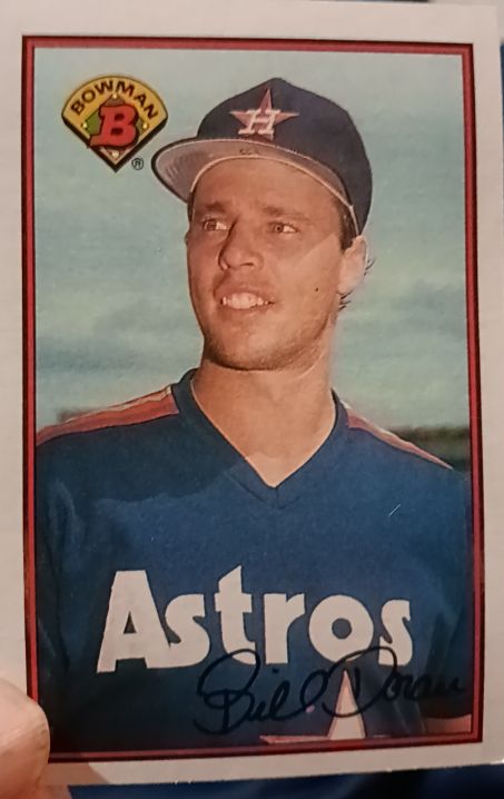 1989 Bowman #329 Bill Doran — front