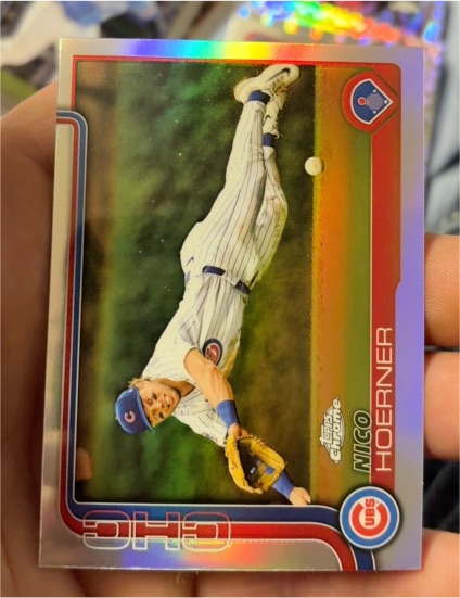 2025 Topps Chrome #107 Nico Hoerner — front