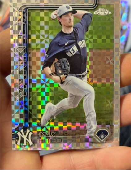 2025 Topps Chrome #39 Max Fried — front
