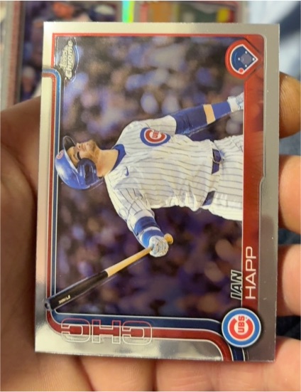 2025 Topps Chrome #144 Ian Happ — front