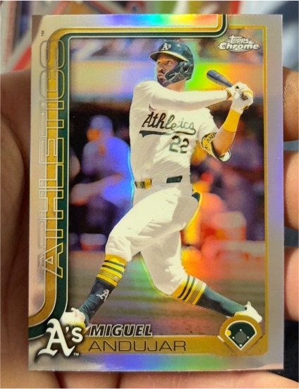 2025 Topps Chrome #45 Miguel Andujar — front