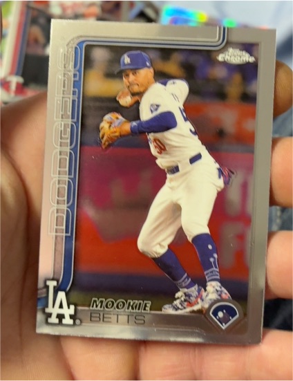 2025 Topps Chrome #50 Mookie Betts — front