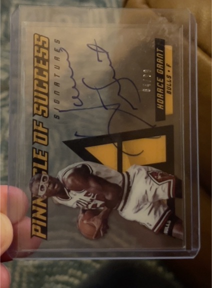 2013-14 Pinnacle Pinnacle of Success Signatures #S5 Horace Grant — front