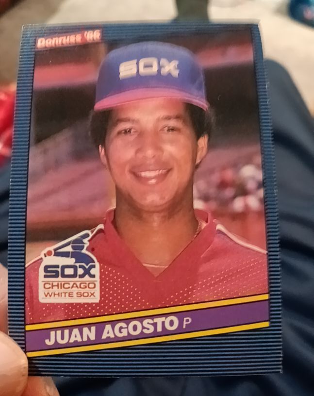 1986 Donruss #488 Juan Agosto Chicago White Sox — front