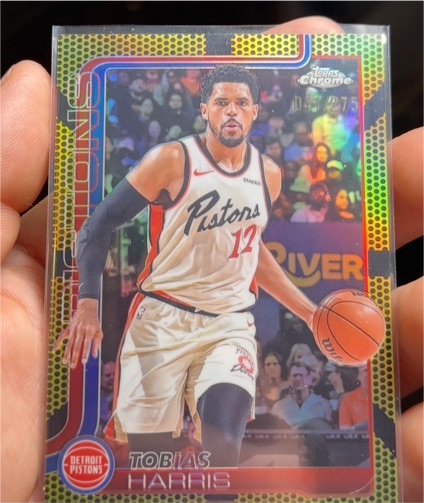2025-26 Topps Chrome #6 Tobias Harris — front