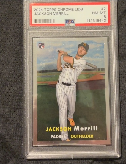 2024 Topps Chrome Lids #2 Jackson Merrill — front