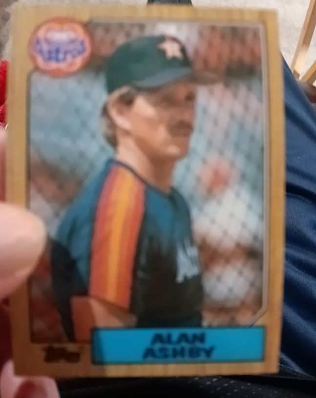 1987 Topps #112 Alan Ashby Houston Astros — front