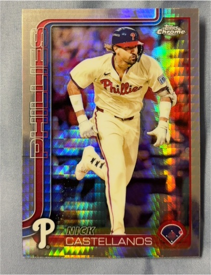 2025 Topps Chrome #226 Nick Castellanos — front