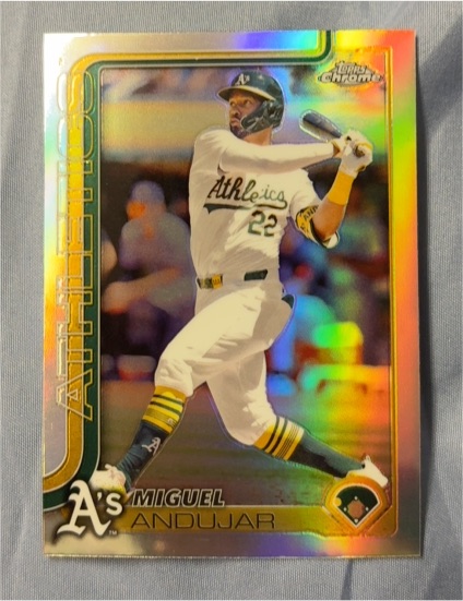 2025 Topps Chrome #45 Miguel Andujar — front