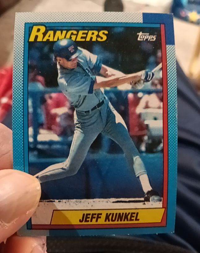 1990 Topps #174 Jeff Kunkel — front