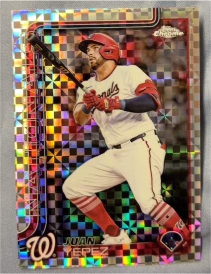 2025 Topps Chrome #16 Juan Yepez — front