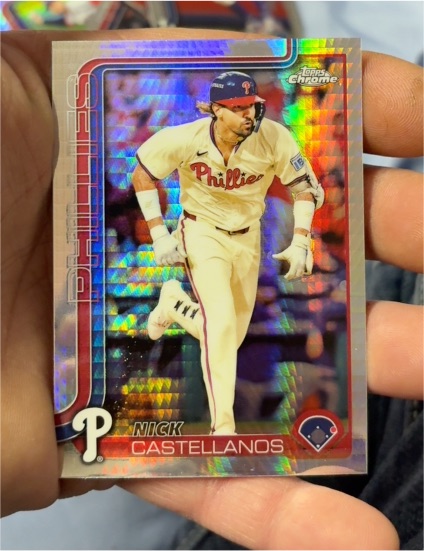 2025 Topps Chrome #226 Nick Castellanos — front