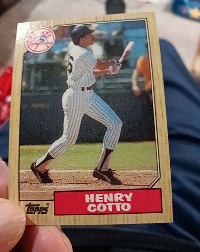 1987 Topps #174 Henry Cotto — front