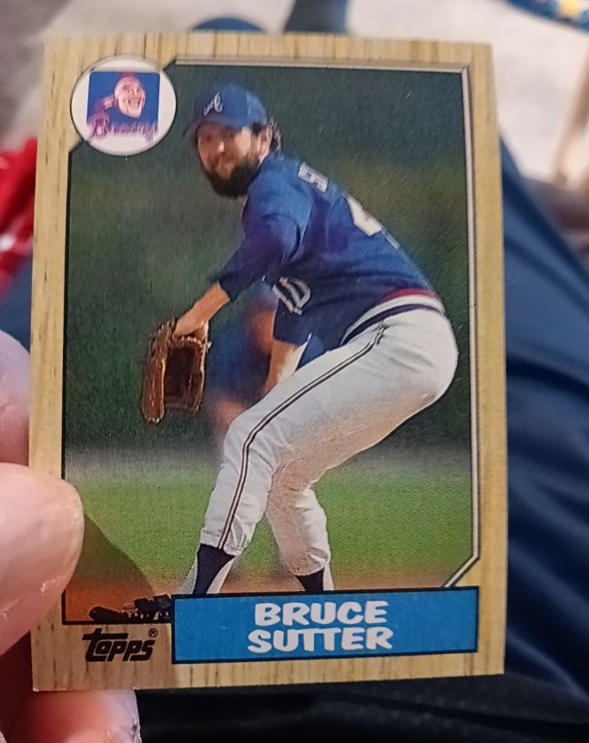 1987 Topps #435 Bruce Sutter — front