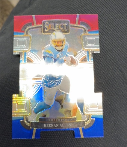 2023 Panini Select Concourse Die-Cut #67 Keenan Allen — front