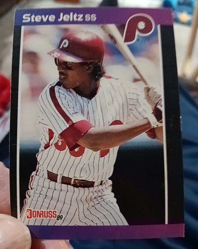 1989 Donruss #431 Steve Jeltz — front