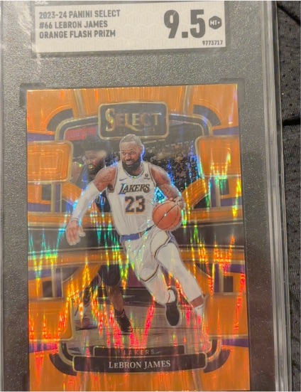 2023-24 Panini Select #66 LeBron James — front