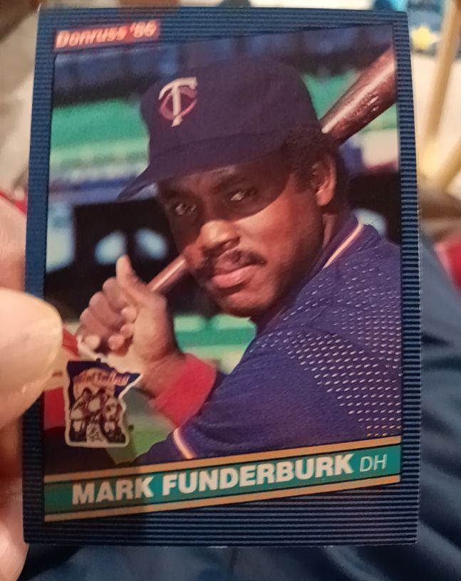 1986 Donruss #630 Mark Funderburk — front