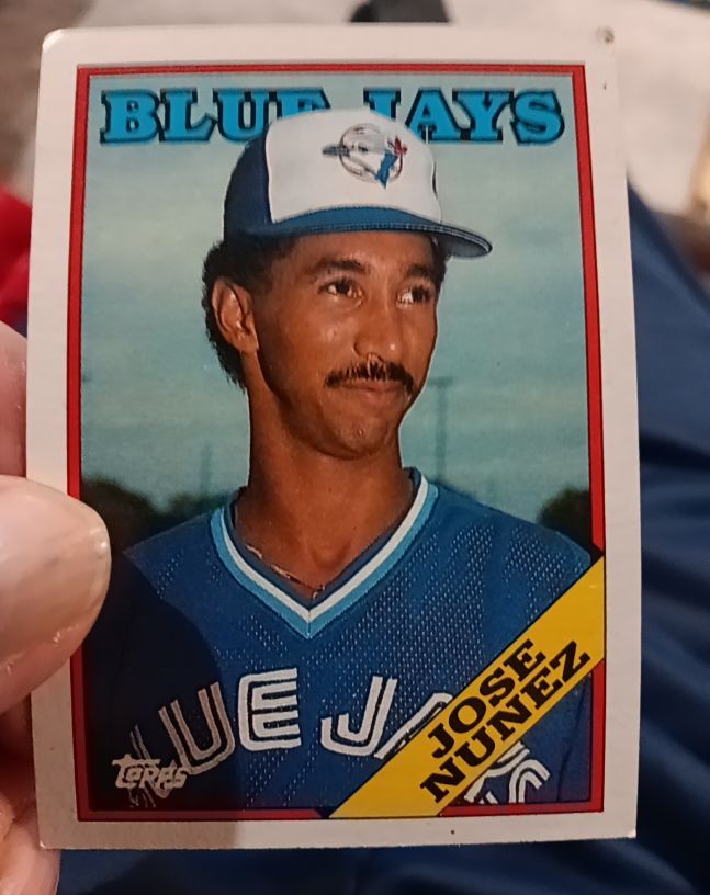 1988 Topps #28 Jose Nunez — front