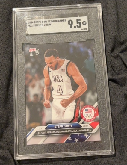 2024 Topps Now Olympic Games #22 Stephen Curry — front