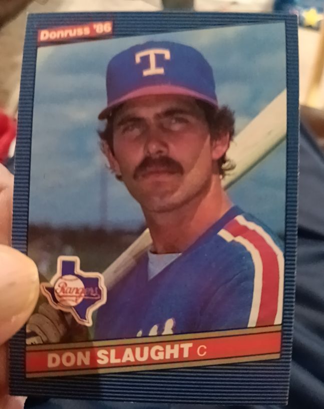1986 Donruss #281 Don Slaught — front