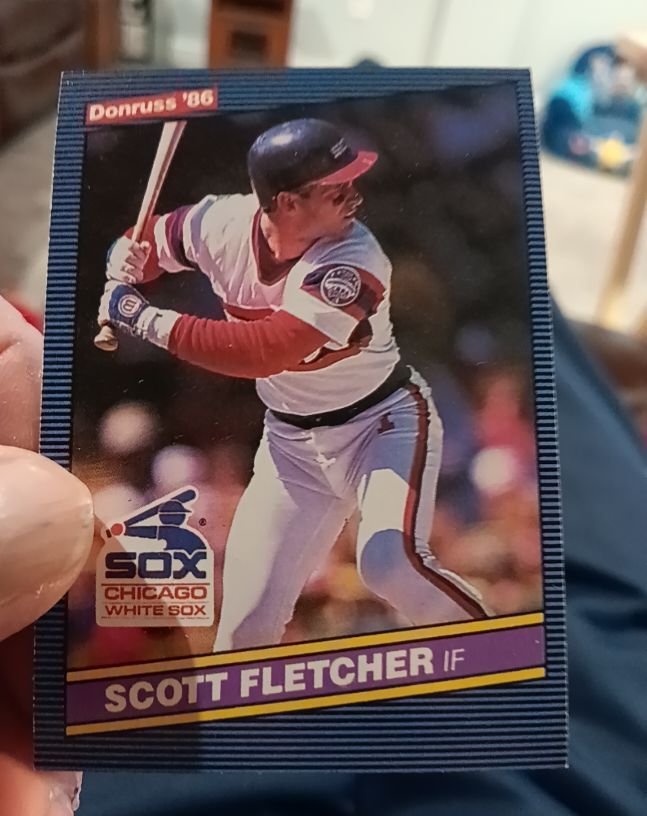 1986 Donruss #282 Scott Fletcher — front