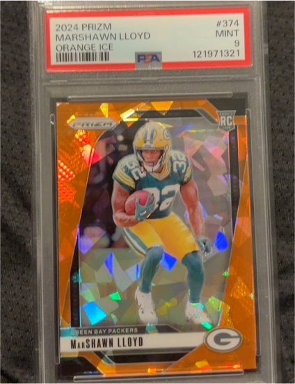 2024 Panini Prizm #374 Marshawn Lloyd — front