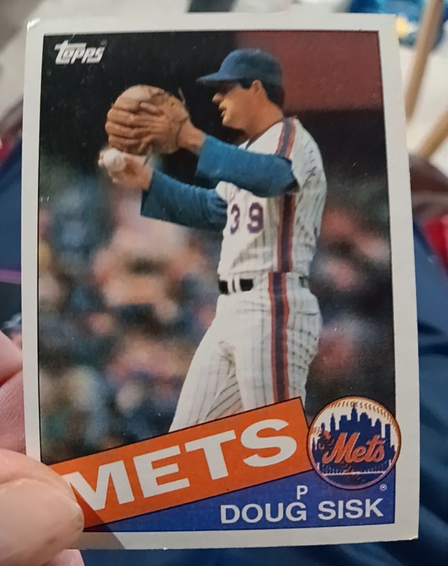1985 Topps #315 Doug Sisk — front