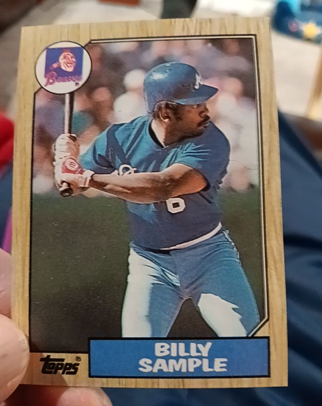 1987 Topps #104 Billy Sample — front