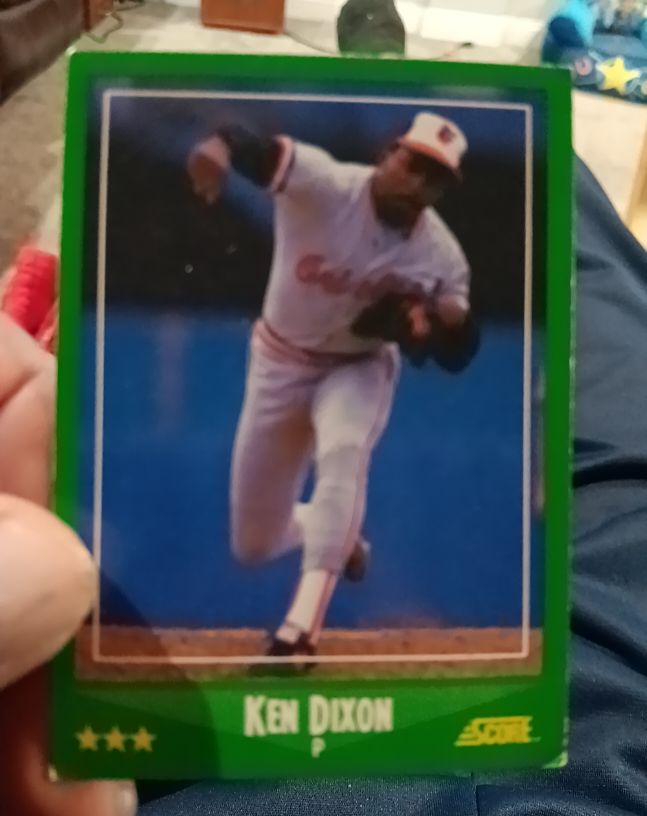 1988 Score #426 Ken Dixon — front