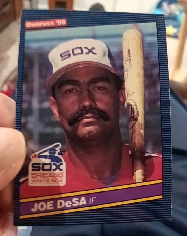 1986 Donruss #546 Joe DeSa — front