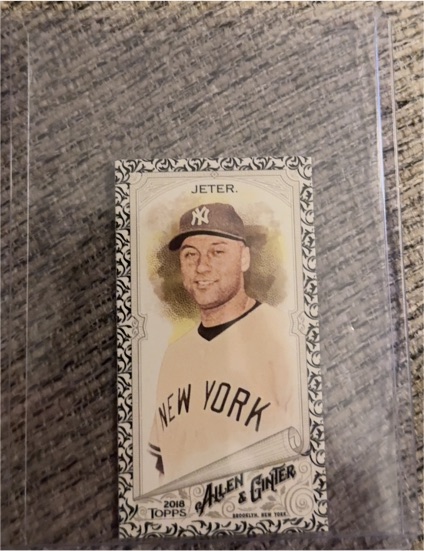 2018 Topps Allen & Ginter Mini #2 Derek Jeter — front