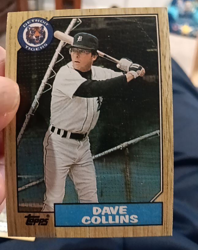 1987 Topps #148 Dave Collins — front