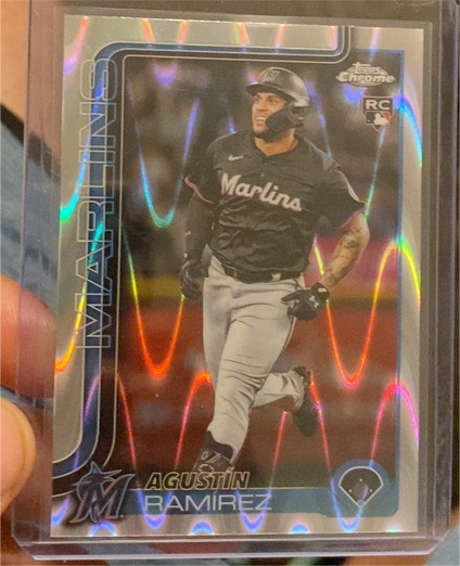 2025 Topps Chrome Update #USC200 Agustín Ramírez — front
