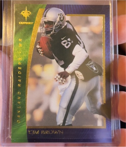 2000 Collector's Edge Odyssey #68 Tim Brown — front