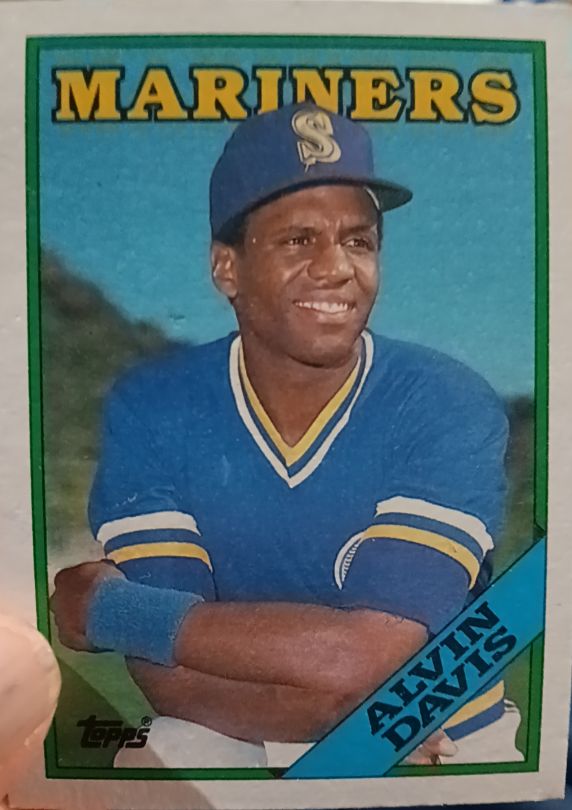 1988 Topps #785 Alvin Davis — front