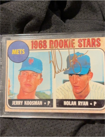 1968 Topps #177 Nolan Ryan / Jerry Koosman Rookie Stars — front