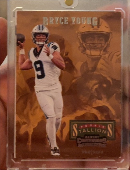 2023 Panini Contenders #3 Bryce Young Rookie Stallions — front